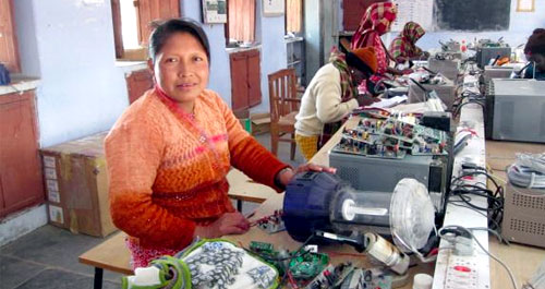 mujeres oaxaquenas ingenieras solares cachimbo oaxaca enel green power mexico ong melendre gobierno de la india proyecto de valor compartido