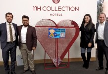 NH Hotel Group y Banco de Tapitas forjando un corazón de apoyo en lucha contra el cáncer