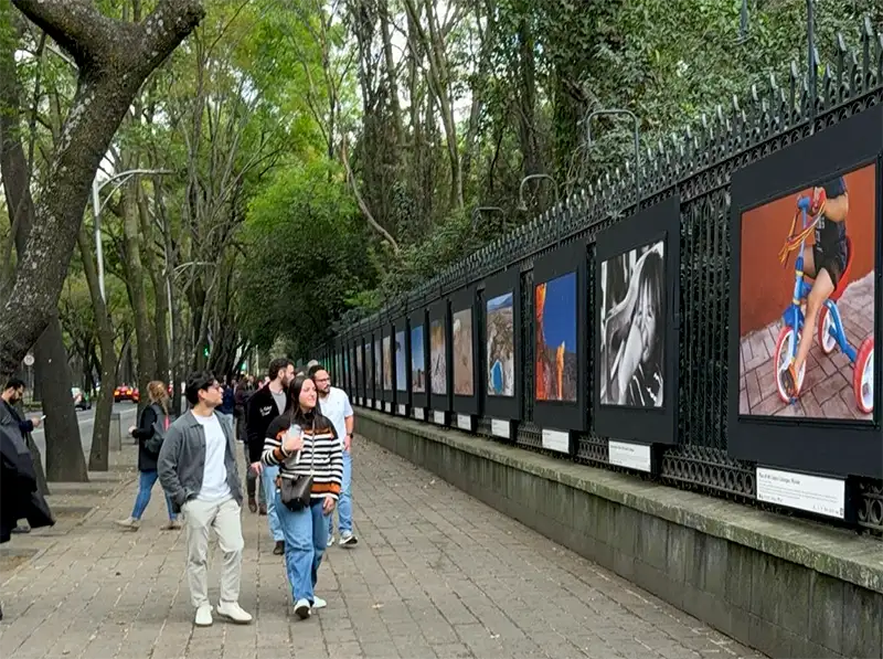 Exposición fotográfica Cuatro Ciénegas en las rejas de Chapultepec Plan 2040.
