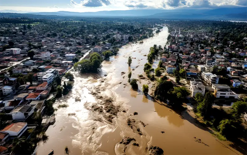 Inundaciones México cambio climático impacto social Aon