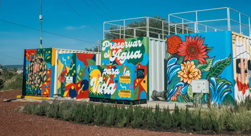 Humedal artificial para riego agrícola sustentable en Jalisco