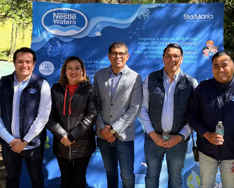 Nestlé México regeneración hídrica Puebla