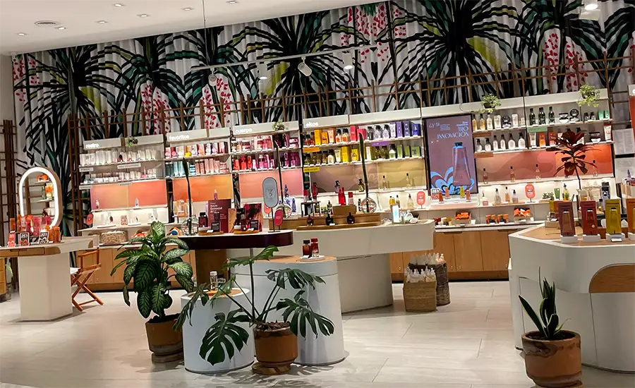 Tienda Natura con productos sostenibles