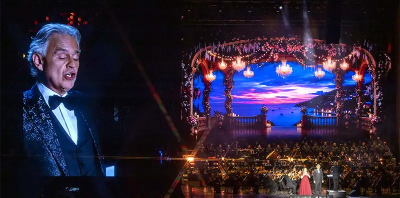 Andrea Bocelli en Gala con Causa