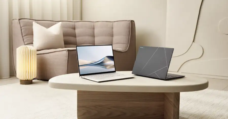 Empaques reciclables ASUS soporte laptop