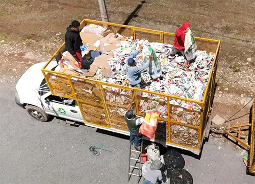 Tetra Pak® recupera más de 55,000 toneladas de envases al año.