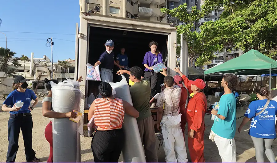 CADENA ayuda humanitaria sismos terremoto Venezuela